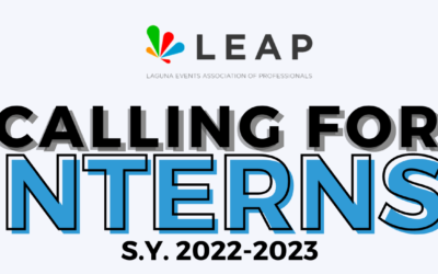 CALLING FOR INTERNS! S.Y. 2022 – 2023